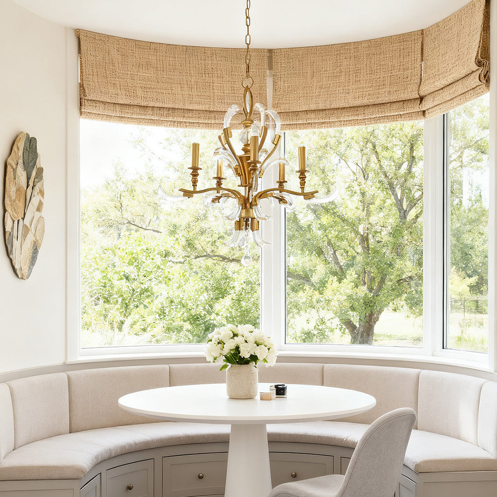 WINTHORPE CRYSTAL GLEAM CEILING CHANDELIER