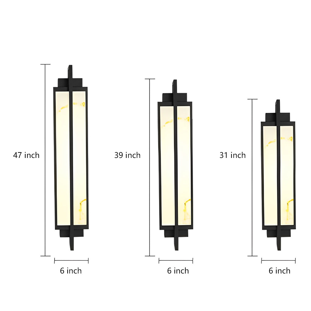 WINDSOR GLOW MODERN OUTDOOR SCONCE LIGHTING