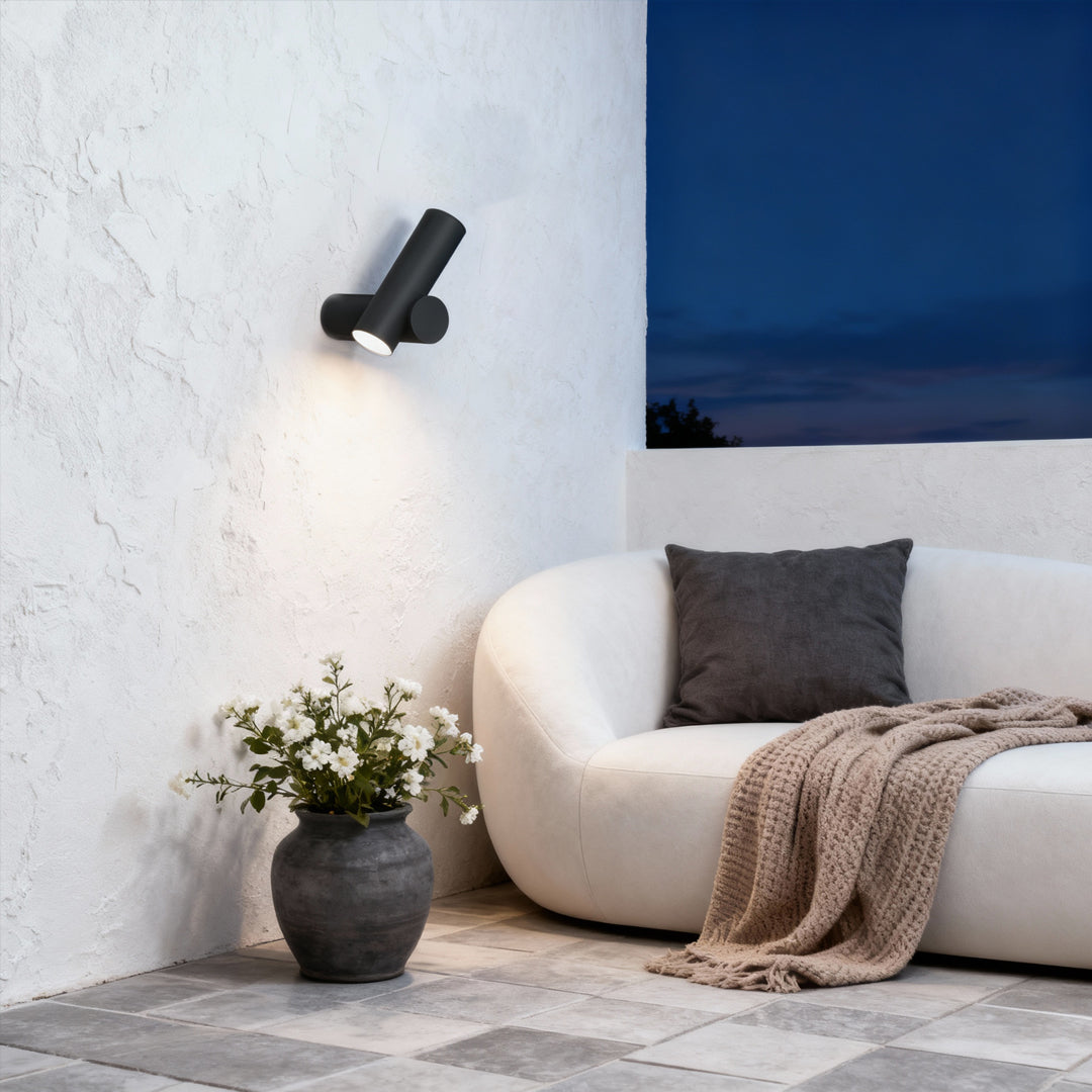RAVENSCROFT GARDEN BEACON METAL WALL LIGHT