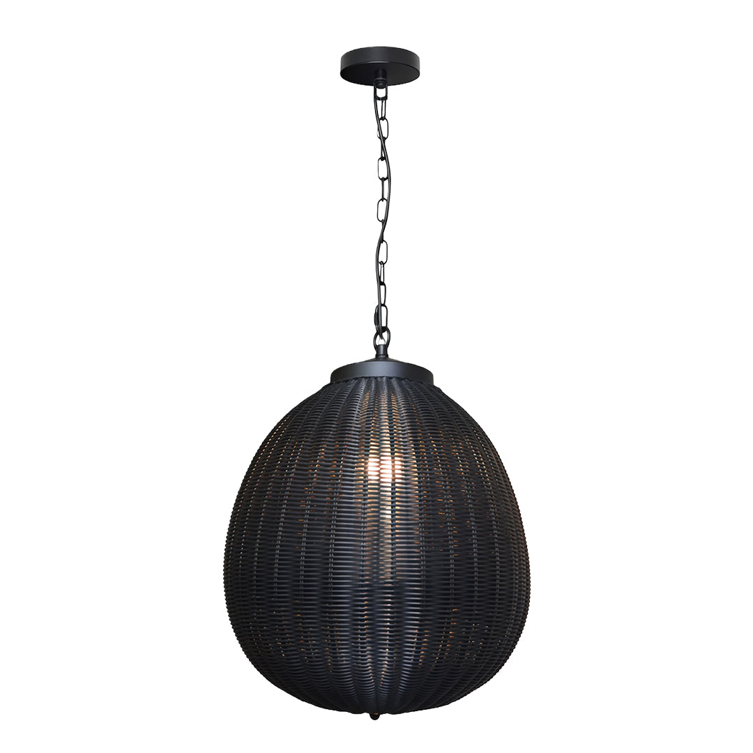 RAVENSCROFT HANDWOVEN OUTDOOR CEILING LANTERN