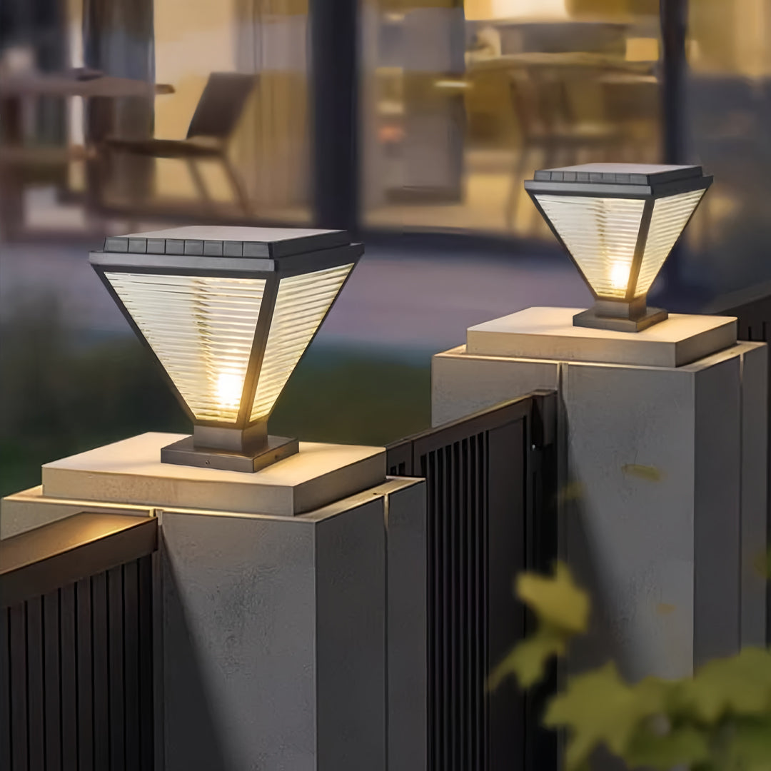 RAVENHURST MODERN LED OUTDOOR PILLAR LANTERN
