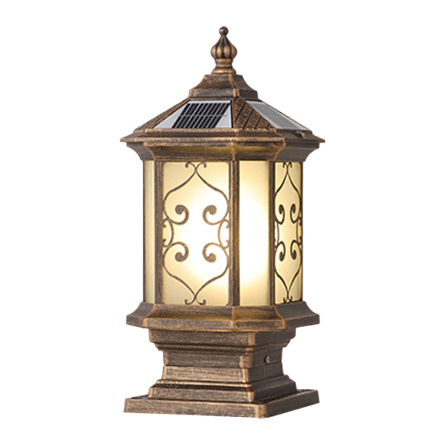 WINDSOR GARDEN PIER ILLUMINATOR - European-Inspired Waterproof Outdoor Light Fixture