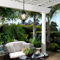 WHITBY ALUMINUM OUTDOOR GLOBE HANGING LIGHT