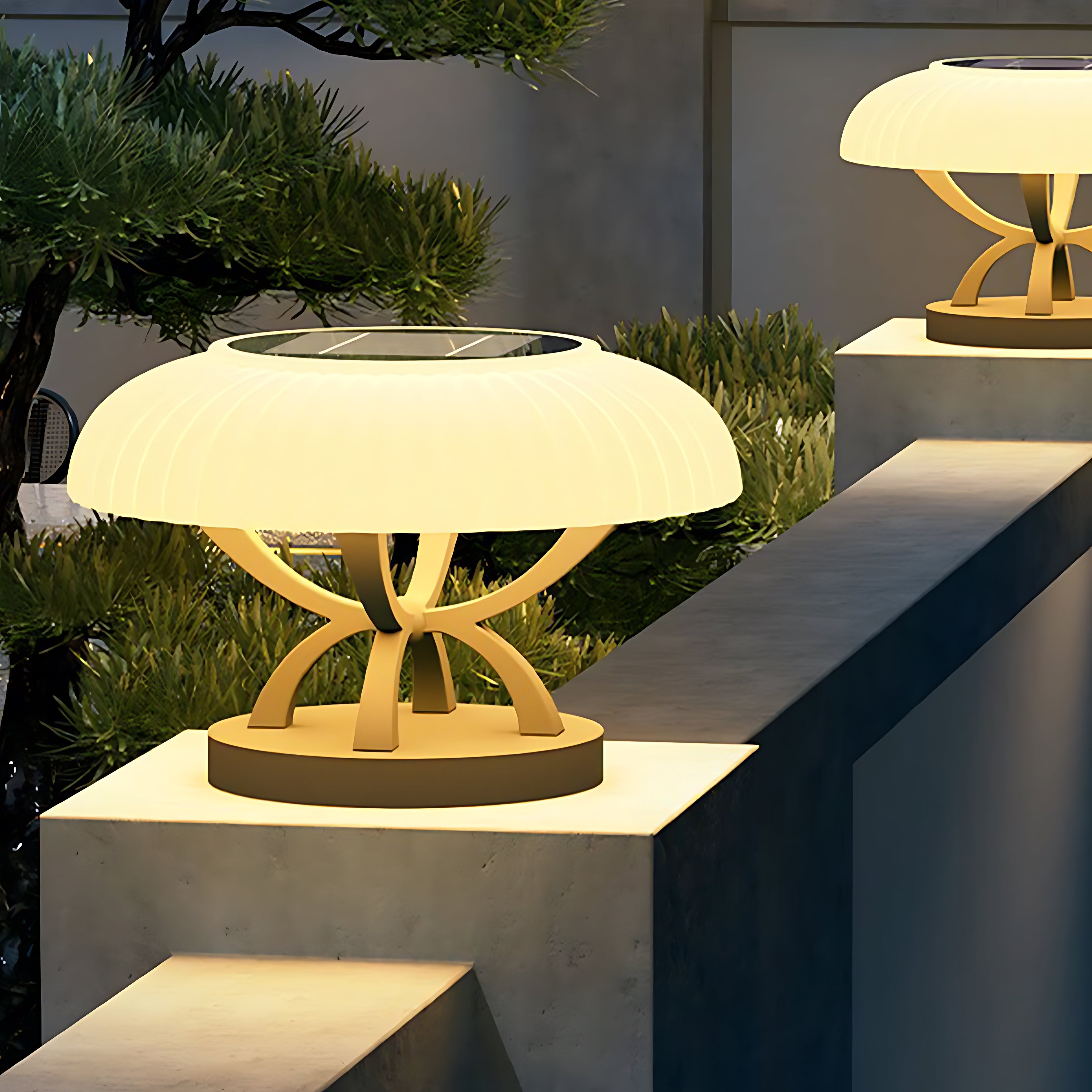 WINDSOR AQUA ARC LANTERN POST