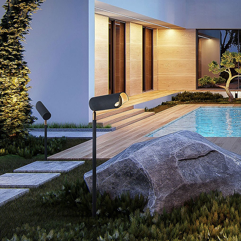 RAVENSCROFT GARDEN SPOTLIGHTS WITH WEATHERPROOF DESIGN AND ADJUSTABLE ANGLES