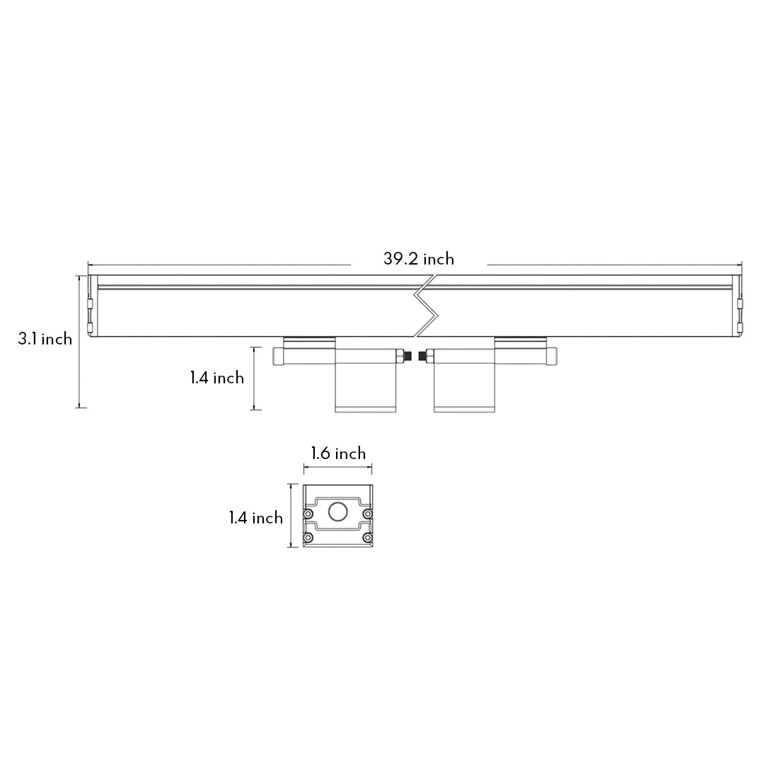 1. **WALTHAM WATERPROOF LED OUTDOOR ILLUMINATOR**  
   A robust lighting solution designed for exterior wall washing, offering vibrant illumination while withstanding the elements.

2. **HASTINGS RAINPROOF LED WALL WASHER**  
   A sophisticated fixture th