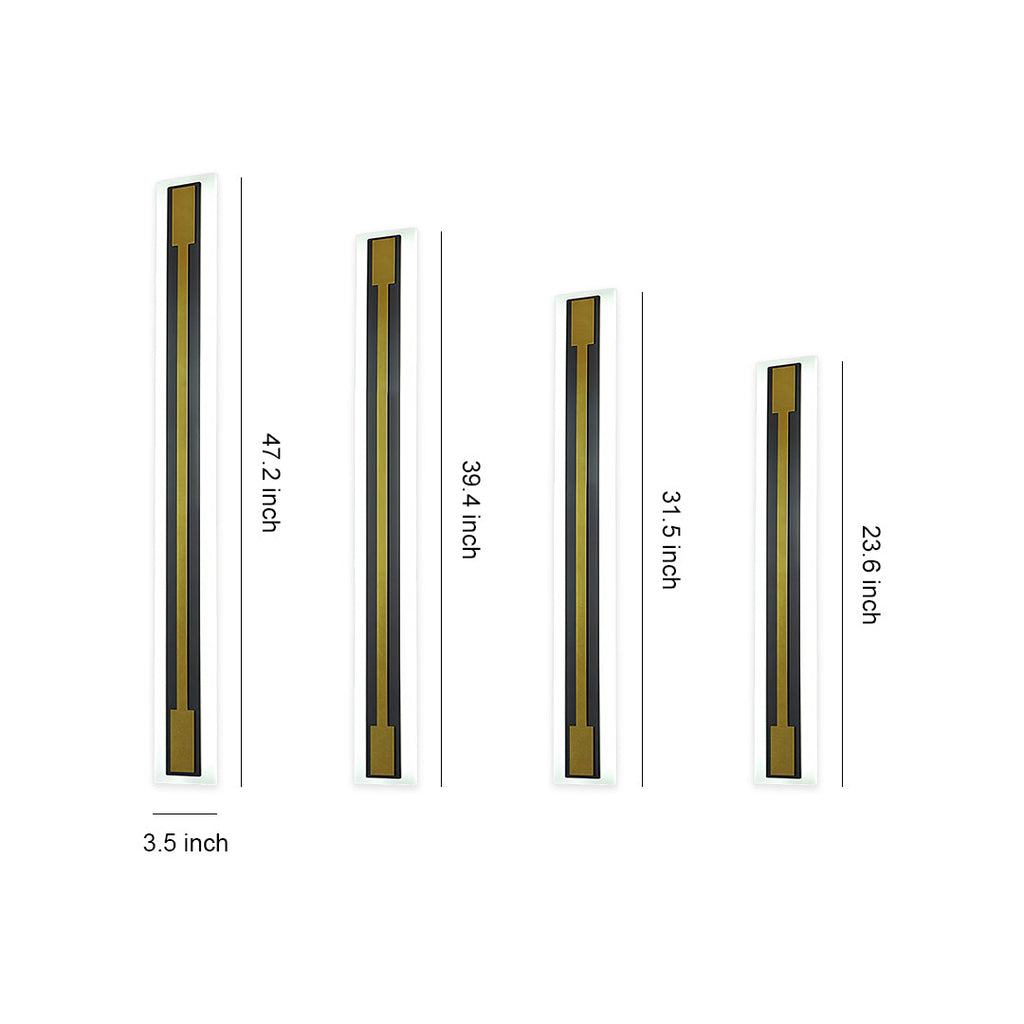 RAVENSWORTH WATERPROOF LINEAR WALL LANTERN