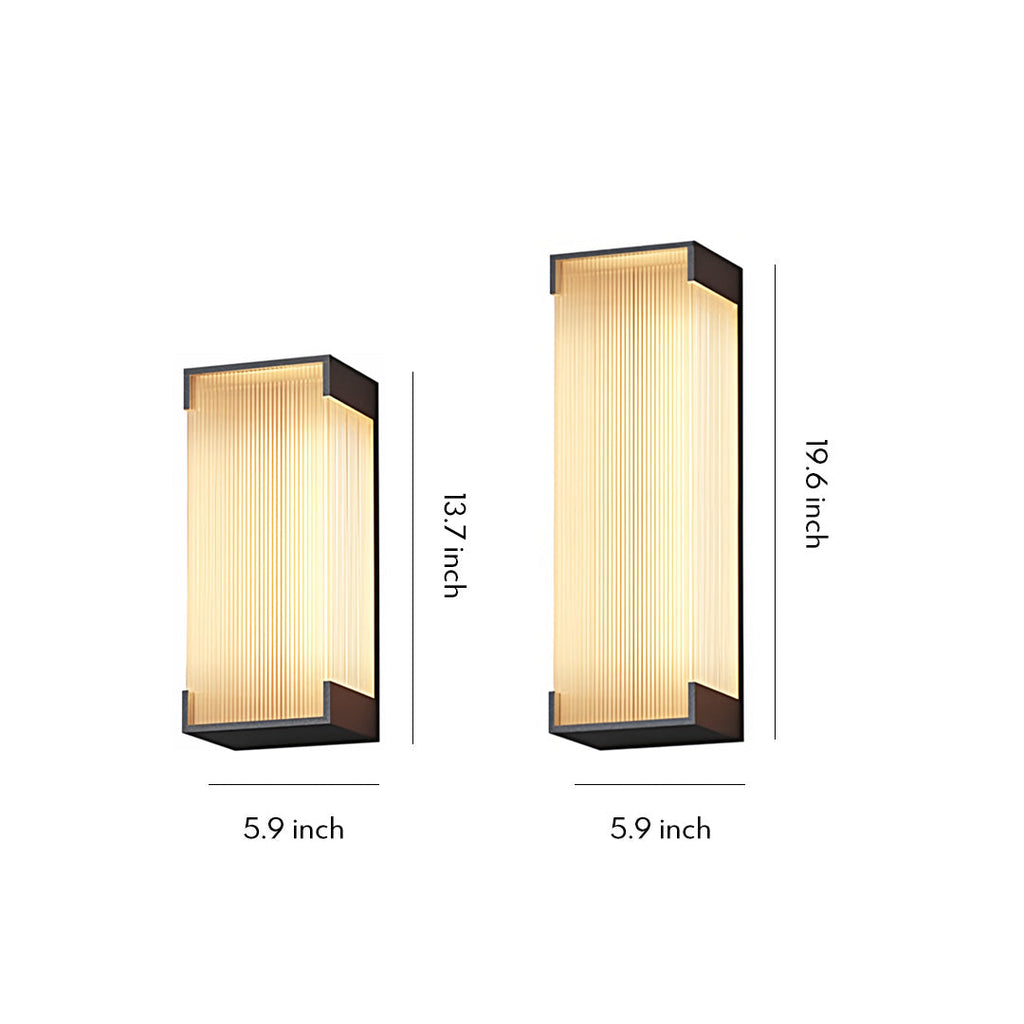 WINDSOR VISTA WALL-MOUNTED OUTDOOR LANTERN