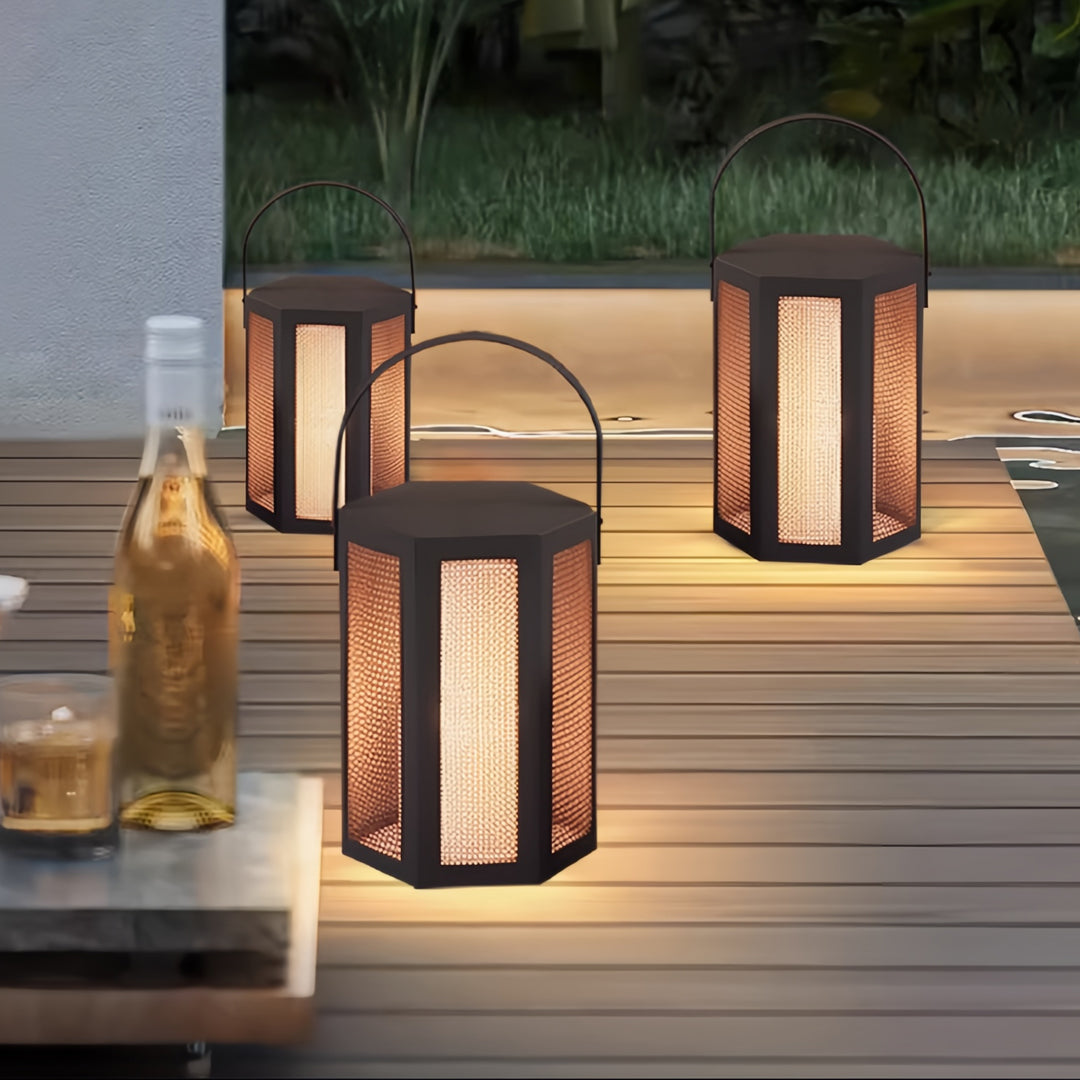 WILLOUGHBY WEATHERPROOF GARDEN LANTERN"
2. "TAVISTOCK RAIN-RESISTANT OUTDOOR LIGHTING LANTERN"
3. "HARTFIELD AMBIENT GLOW LANDSCAPE LANTERN"
4. "FENWICK DURABLE LUMINAIRE FOR OUTDOOR SPACES"
5. "CHISWICK ILLUMINATED GARDEN ORB WITH WATERPROOF DESIGN"
6. "