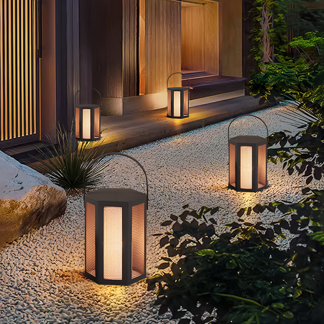 WILLOUGHBY WEATHERPROOF GARDEN LANTERN"
2. "TAVISTOCK RAIN-RESISTANT OUTDOOR LIGHTING LANTERN"
3. "HARTFIELD AMBIENT GLOW LANDSCAPE LANTERN"
4. "FENWICK DURABLE LUMINAIRE FOR OUTDOOR SPACES"
5. "CHISWICK ILLUMINATED GARDEN ORB WITH WATERPROOF DESIGN"
6. "
