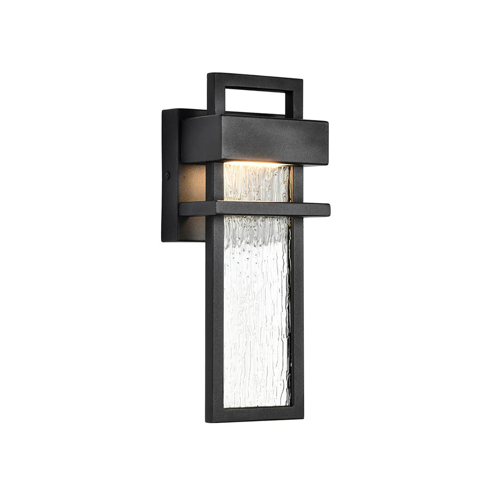 RAVENSHIRE NIGHTSCAPE WALL SCONCE - BLACK LED WEATHERPROOF ILLUMINATOR