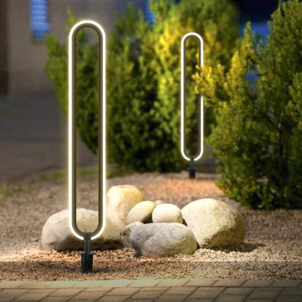 RAVENSHILL SOLAR OVAL GARDEN LANTERN, MODERN MINIMALIST ILLUMINATION