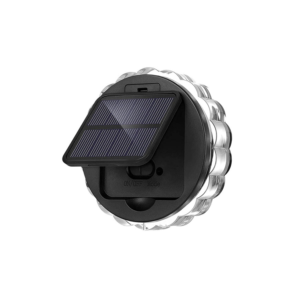 FLEETWOOD FLORAL SOLAR WALL LANTERN