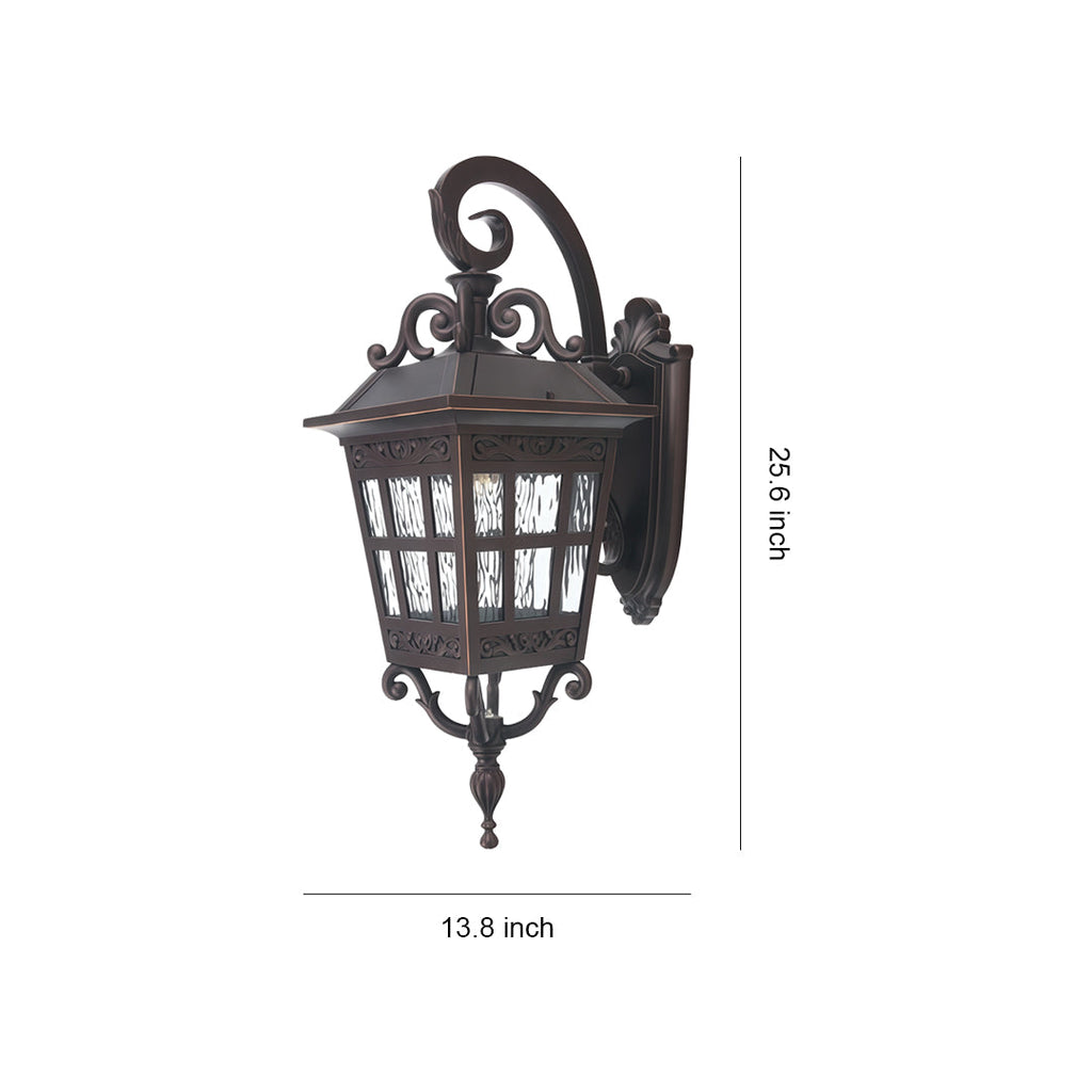 WINDSOR GARDEN SHIELD WALL SCONCE