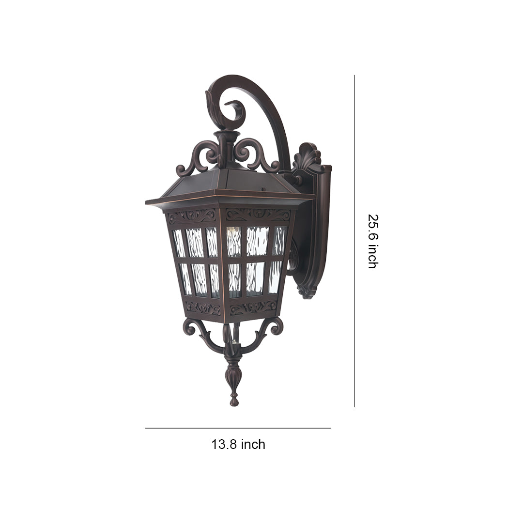 WINDSOR GARDEN SHIELD WALL SCONCE