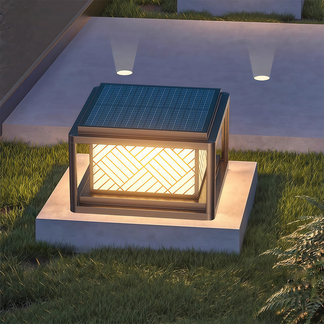 CHISWICK WEATHERPROOF GARDEN PILLAR LANTERN