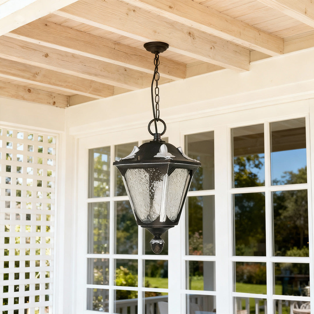 WINDSOR GLASS HANGING LANTERN LIGHT