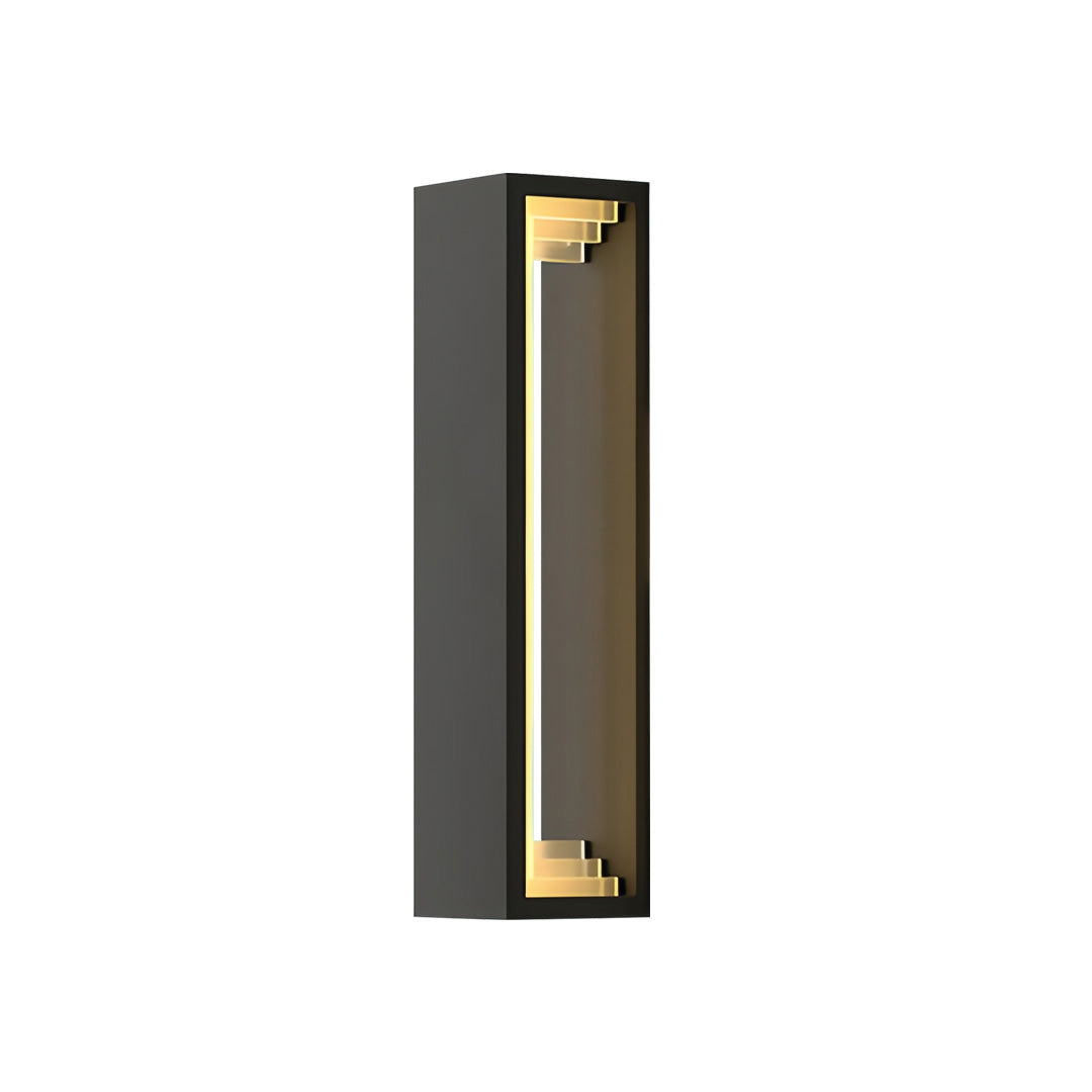 THISTLEBROOK MODERN OUTDOOR WALL LIGHT IN STAINLESS STEEL