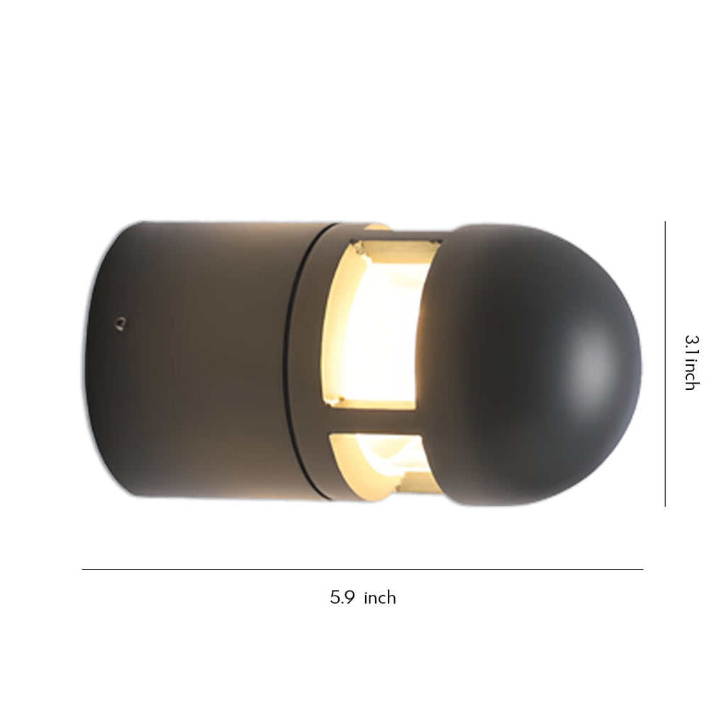 RAVENSDALE WEATHERPROOF METAL WALL LANTERN
