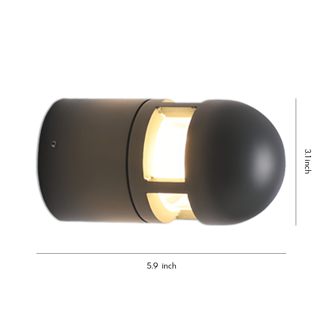 RAVENSDALE WEATHERPROOF METAL WALL LANTERN