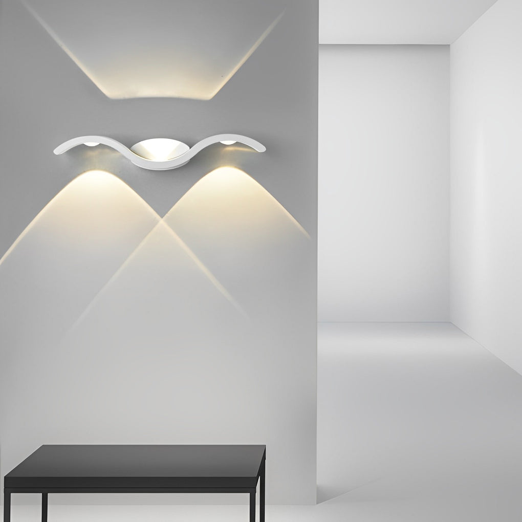 BRIGHTON TIDE UP-DOWN OUTDOOR LED WALL LIGHT