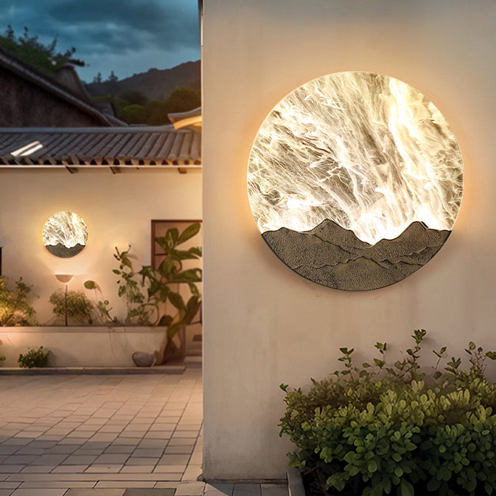 WINTHORPE RAINSHIELD LED GARDEN WALL LIGHT