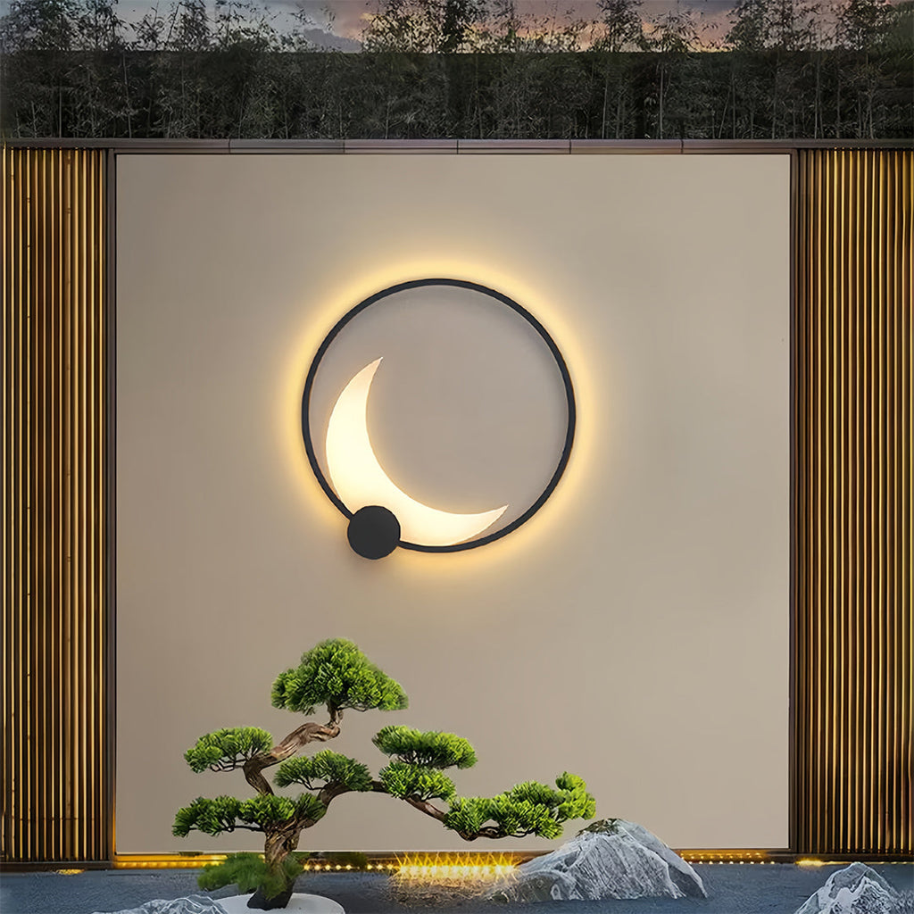WINTERBOURNE GRAY RINGED OUTDOOR LANTERN WITH WATERPROOF DESIGN