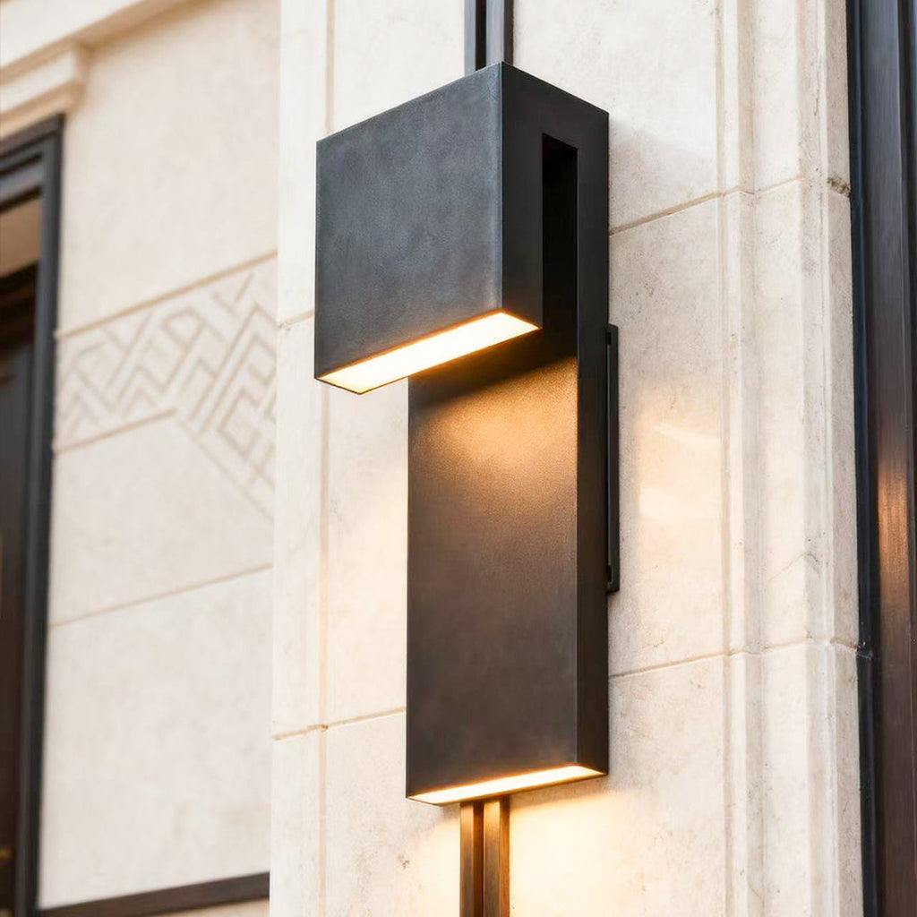 THORNBURY RUSTIC METAL OUTDOOR SCONCE LIGHT