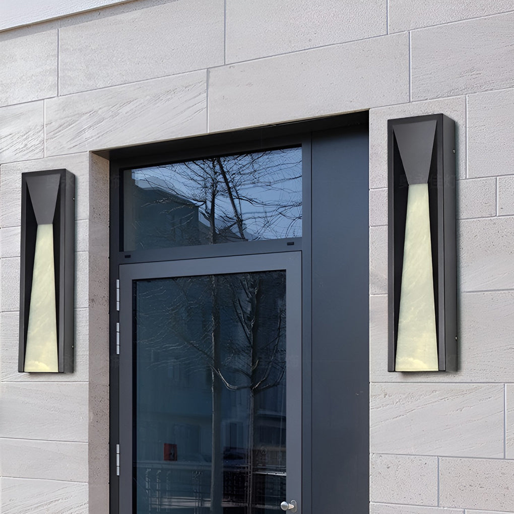 WINTHROP MODERN RECTANGULAR OUTDOOR LED SCONCE
