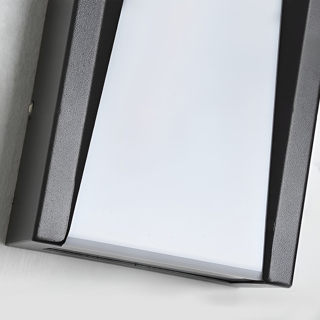 WINTHROP MODERN RECTANGULAR OUTDOOR LED SCONCE