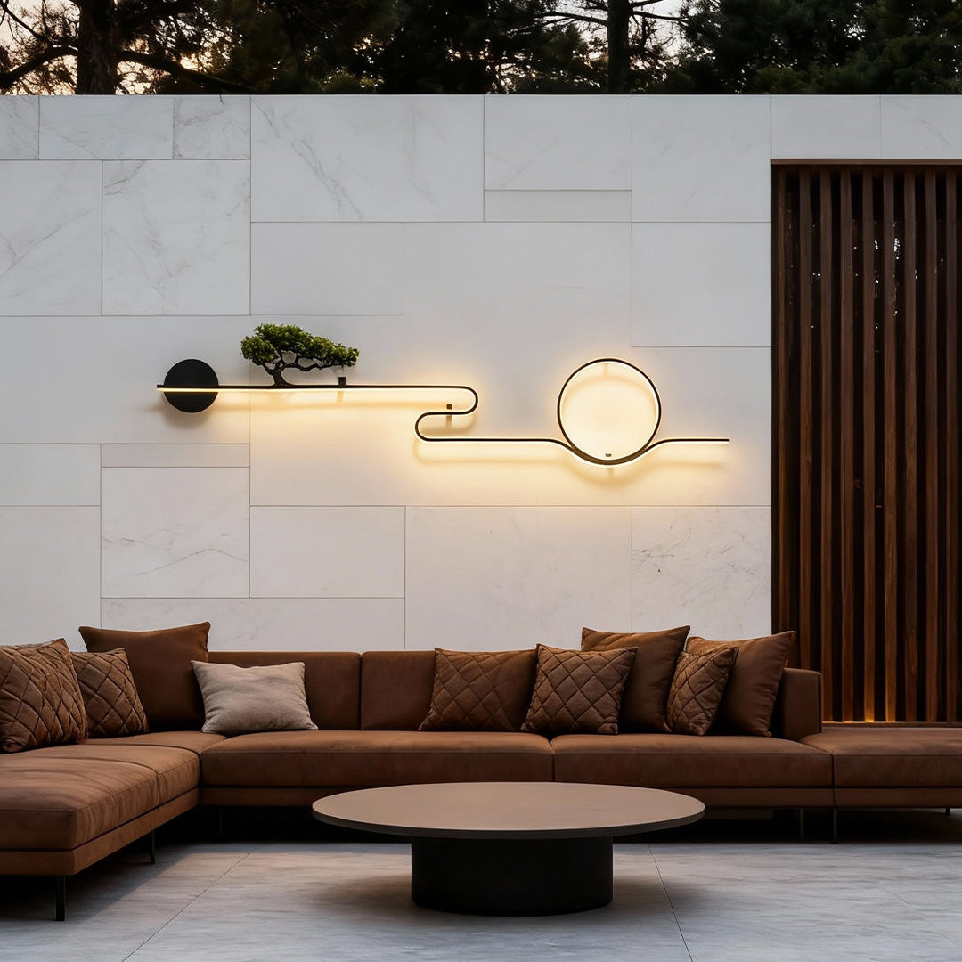 WINTERBOURNE VINTAGE FOREST LED OUTDOOR SCONCE