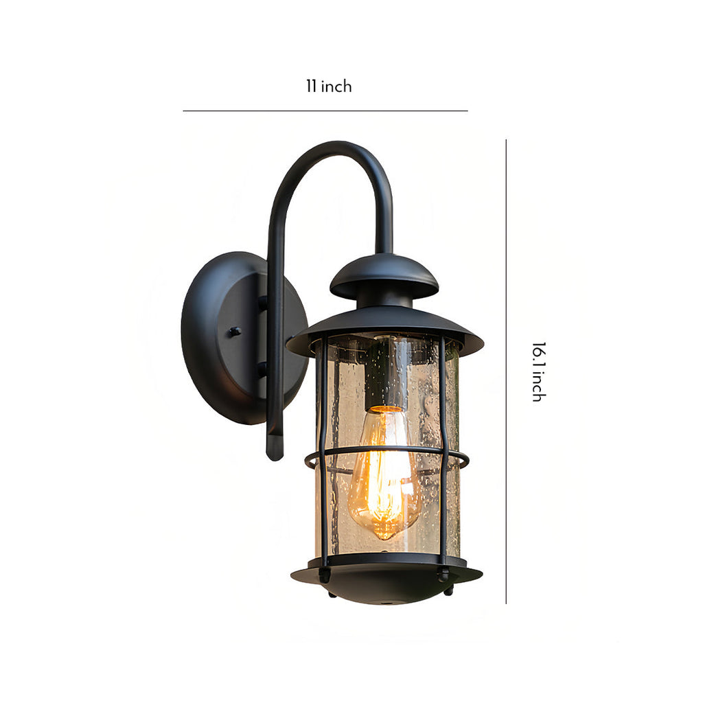 WINDSOR GARDEN WALL LANTERN - European-Style Waterproof Illumination