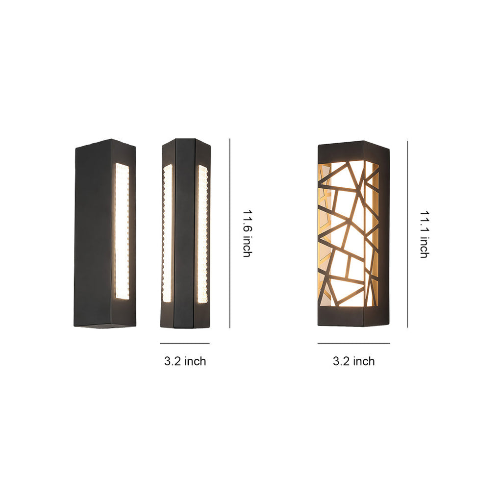 WINDSOR GARDEN LED WALL LANTERN - WEATHERPROOF ILLUMINATION