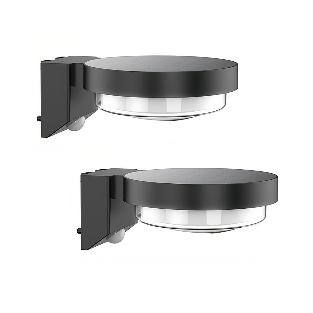 WINTHROP SOLAR WALL GUARDIAN LIGHTS, MOTION-ACTIVATED LED SET OF 2