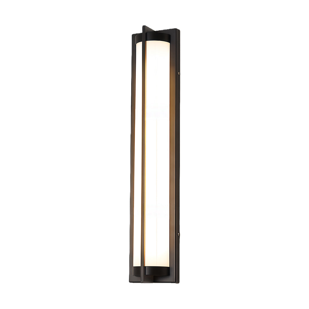 RAVENHURST NIGHTS BLACK MODERN OUTDOOR SCONCE LANTERN