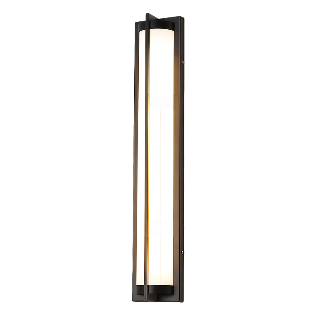 RAVENHURST NIGHTS BLACK MODERN OUTDOOR SCONCE LANTERN