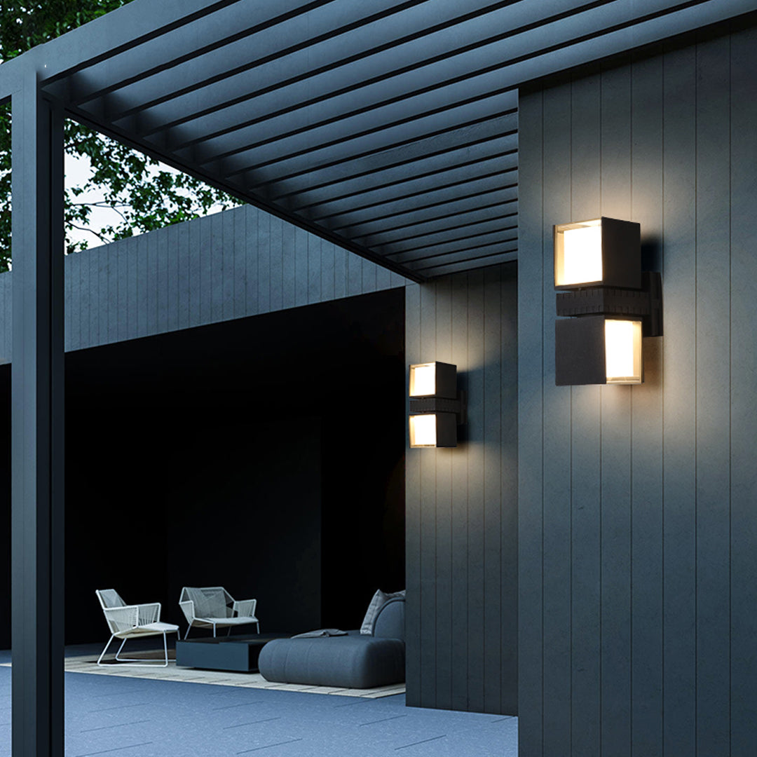 WINTERBOURNE RAINPROOF OUTDOOR WALL LANTERN