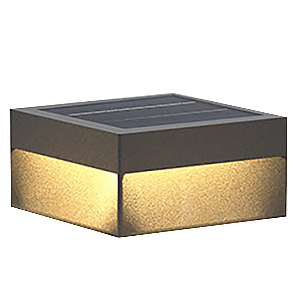 WINTERBOURNE SQUARE SOLAR-POWERED FENCE POST ILLUMINATOR