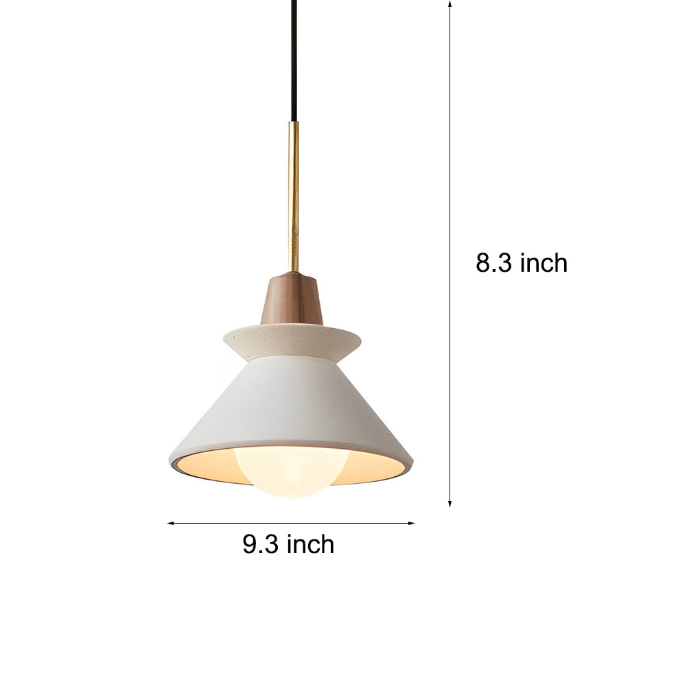 WINDSOR CEMENT DRUM PENDANT LUMINAIRE