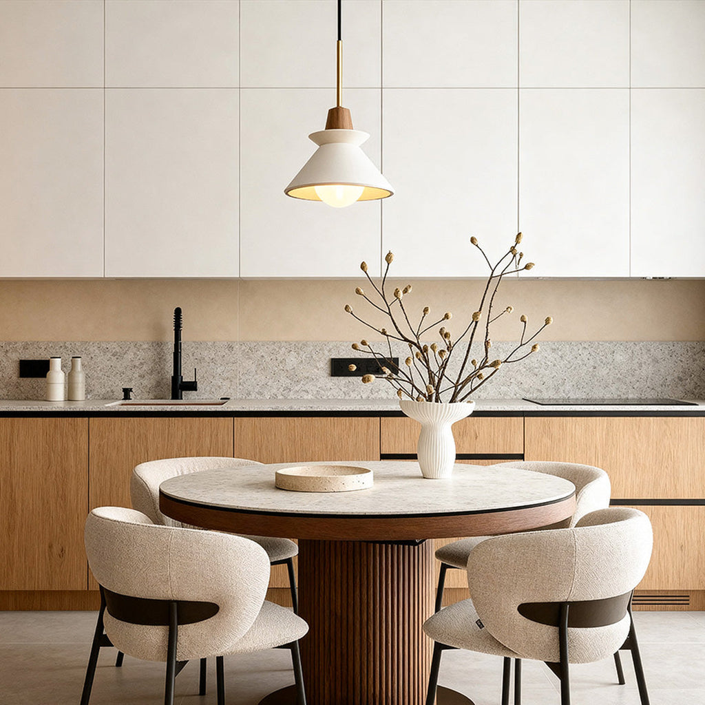 WINDSOR CEMENT DRUM PENDANT LUMINAIRE