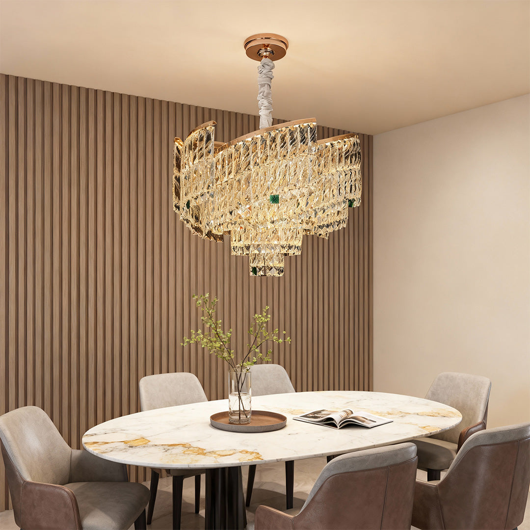 RAVENSHIRE CRYSTAL DROPLET CEILING LANTERN