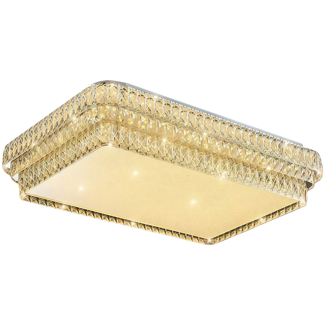 WINTHROP CRYSTAL EMBEDDED LED CEILING LANTERN