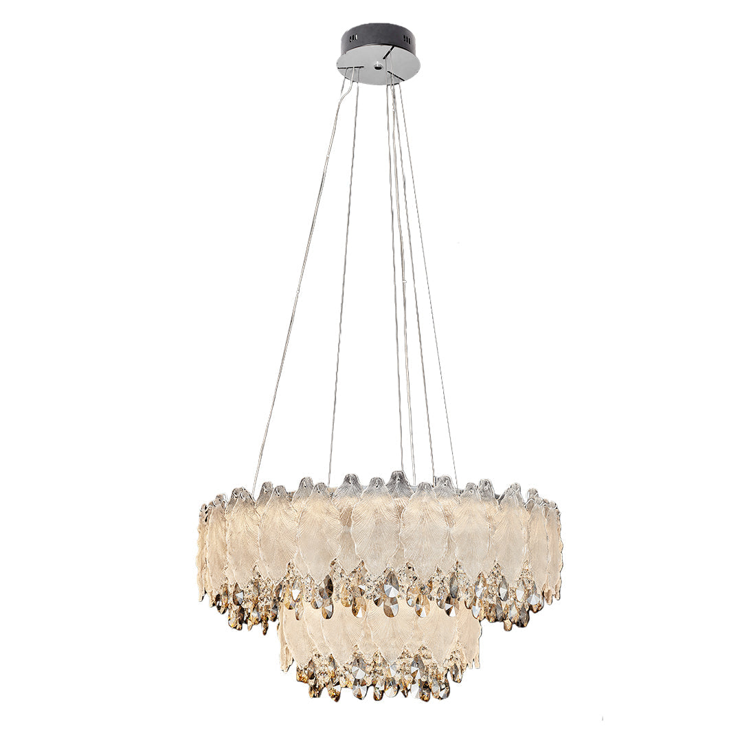 VIVIENNE GILDED CRYSTAL CEILING LANTERN