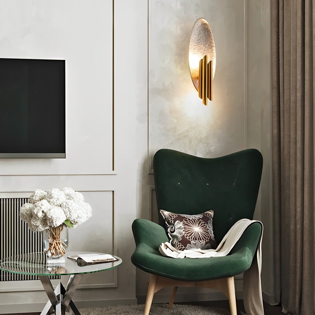 WINTHROP OVAL IRON WALL SCONCE
