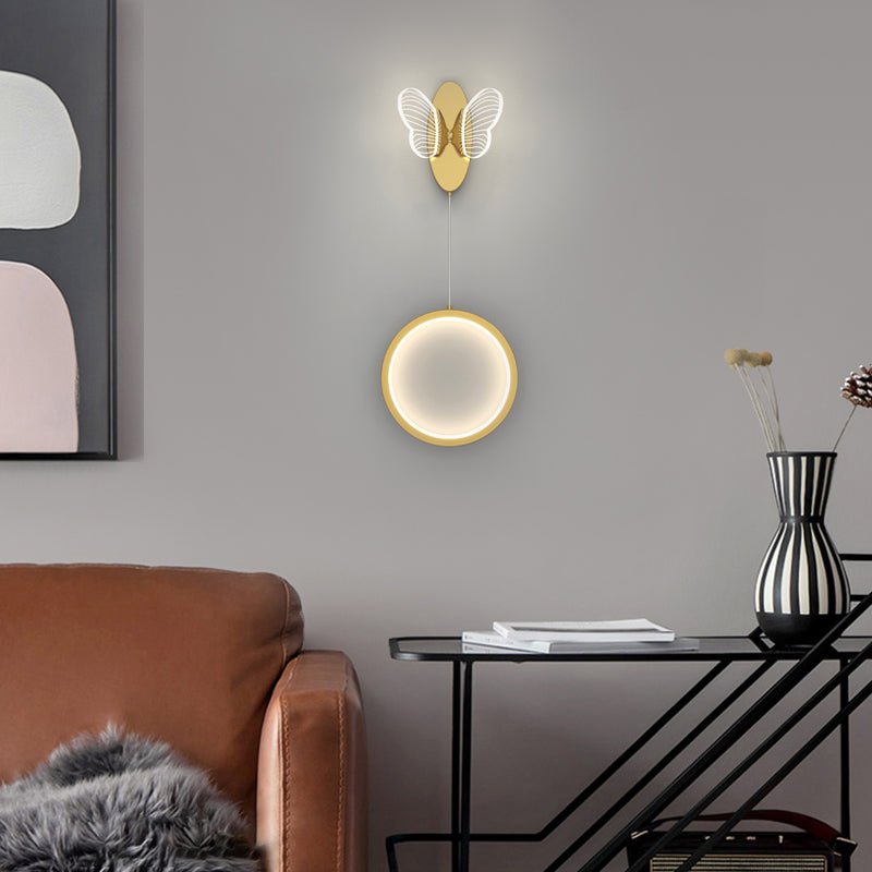 WINDSOR WINGS TRIPLE-LUMEN LED WALL SCONCE