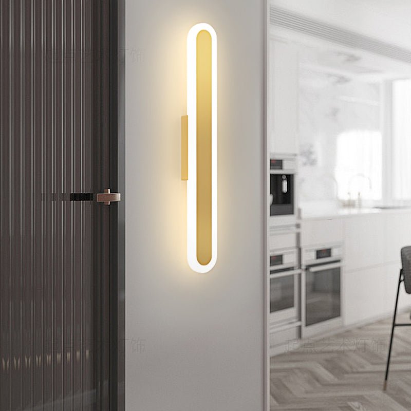 WINTHORPE OVAL LED WALL SCONCE WITH TRIPLE DIMMING FEATURE
