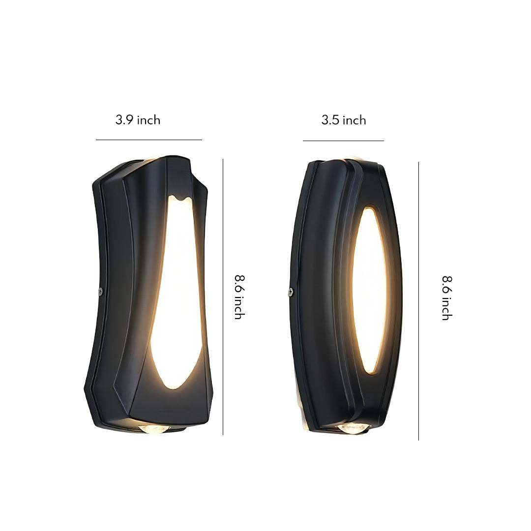 THORNBURY HORIZON LED OUTDOOR SCONCE WITH WEATHERPROOF DESIGN