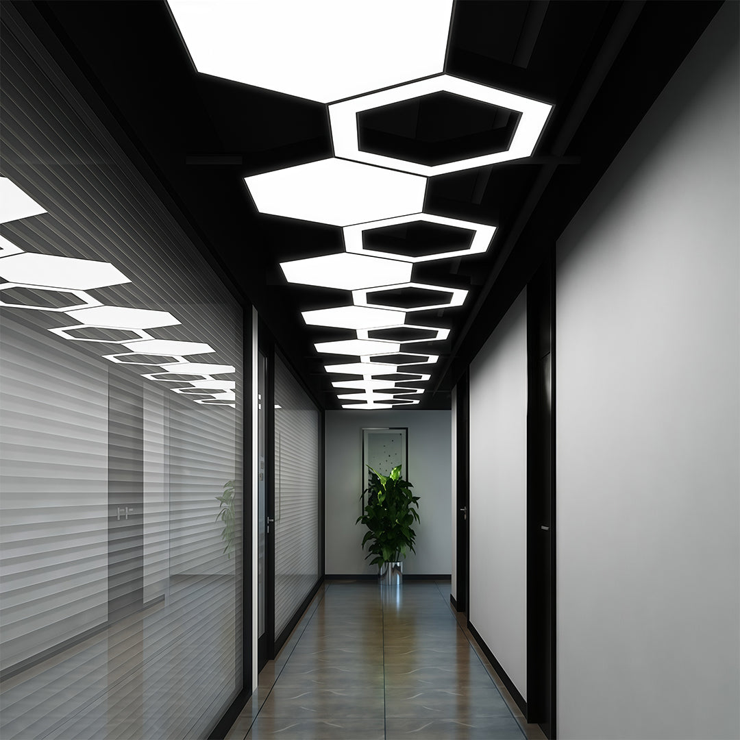 RAVENHURST HEXAGONAL LED CEILING LANTERN