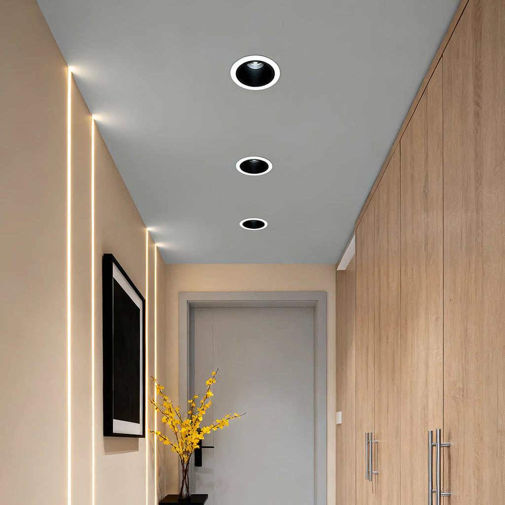 WINDSOR ALUMINUM SHIELDED RECESSED LIGHTING FOR INTERIOR SPACES