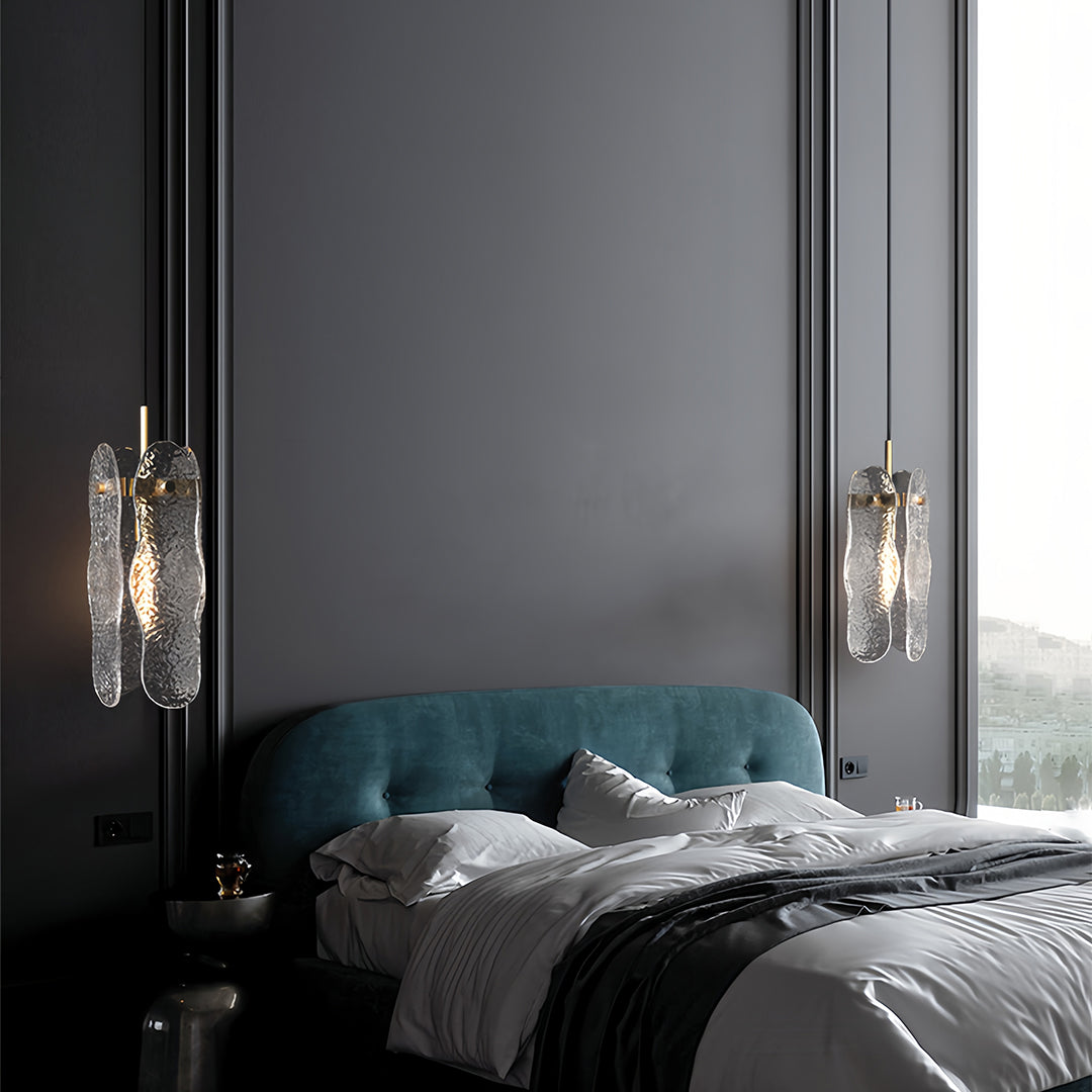 WINDSOR GLEAM ADJUSTABLE BRASS PENDANT LIGHT